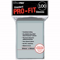 Innersleeves Pro-Fit Klar x100 64x89 Ultra-Pro Kortbeskytter/DeckProtect